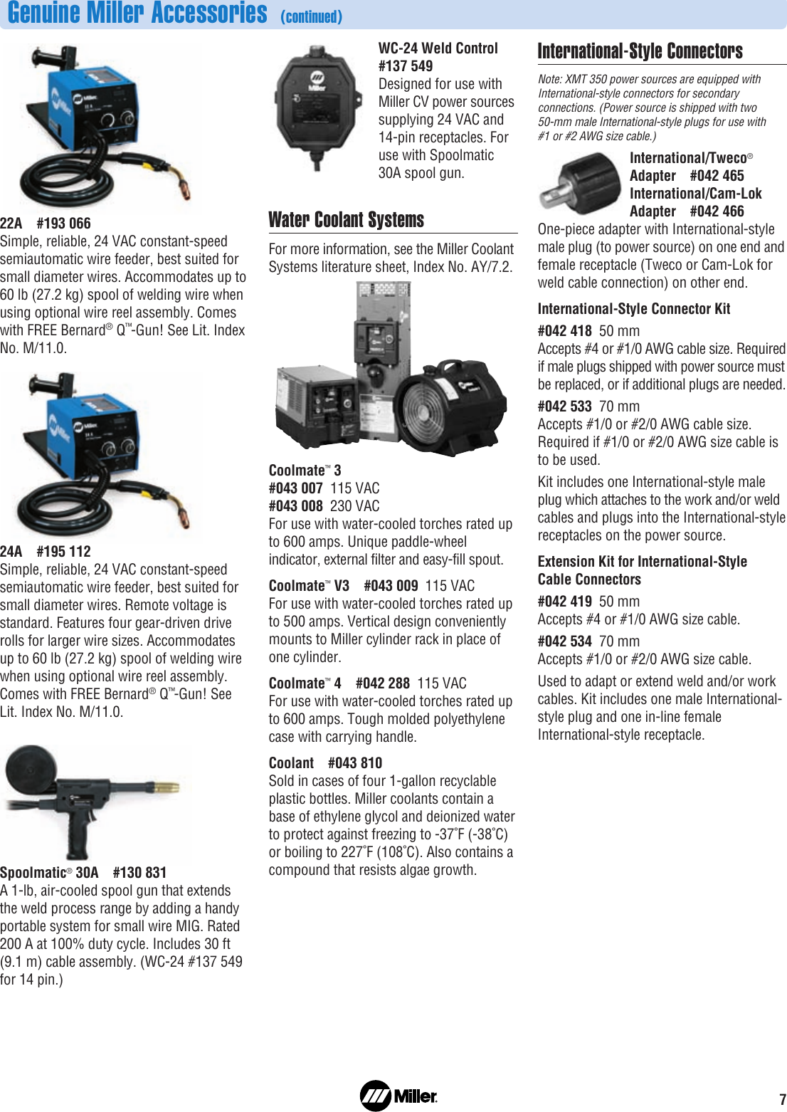 Page 7 of 8 - Miller-Electric Miller-Electric-350Mpa-Users-Manual- A DC23-5 Invision 350 MPa Sys  Miller-electric-350mpa-users-manual