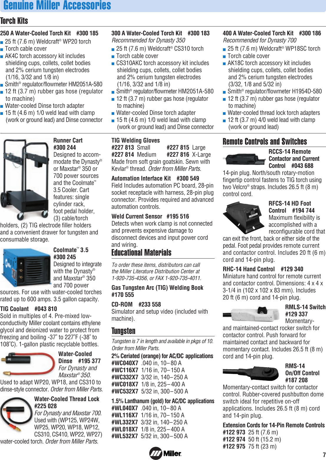 Page 7 of 8 - Miller-Electric Miller-Electric-700-Users-Manual- A AD5-0 Dynasty 350 700  Miller-electric-700-users-manual