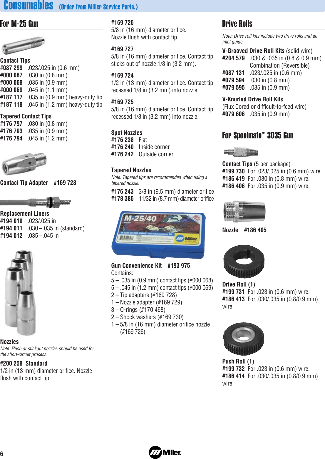 Page 6 of 8 - Miller-Electric Miller-Electric-Millermatic-212-Users-Manual- A DC12-46 MM 212  Miller-electric-millermatic-212-users-manual