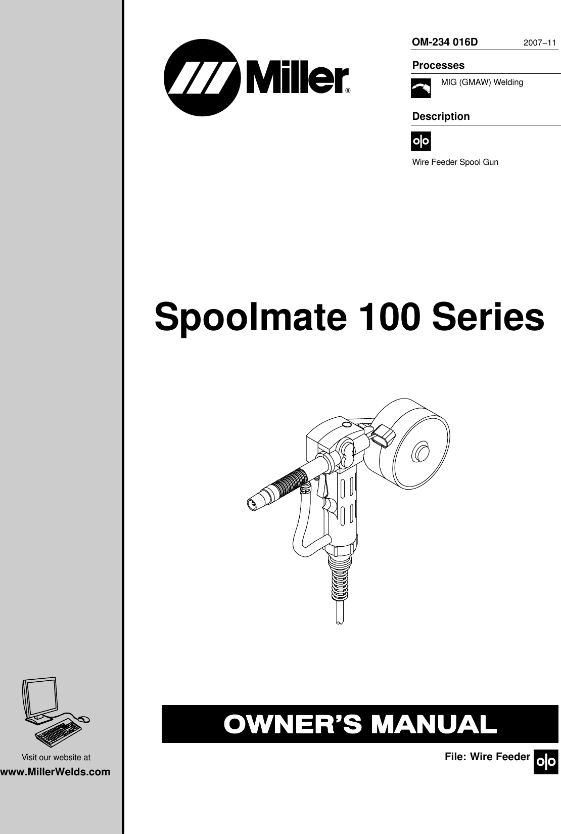 Miller Electric Om 234 016D Users Manual O234016d_mil