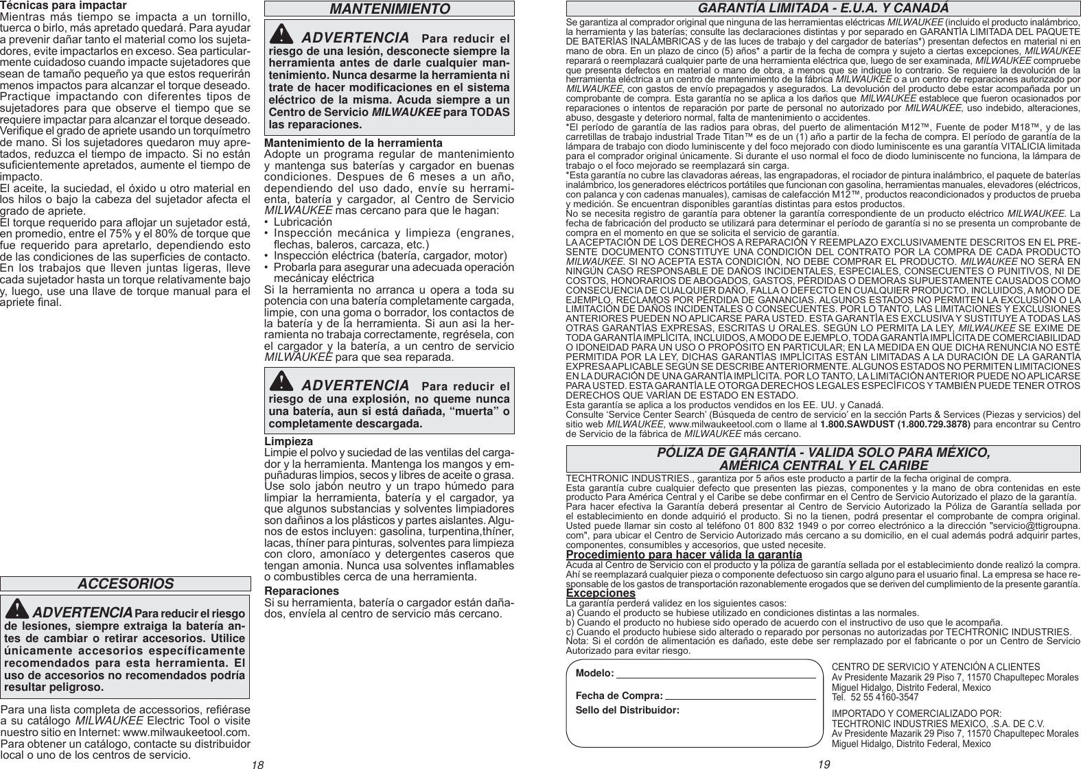 Page 10 of 11 - Milwaukee 2667-20 User Manual  To The 3351e98a-c1f4-4eb5-bfc6-e5ce7190c768