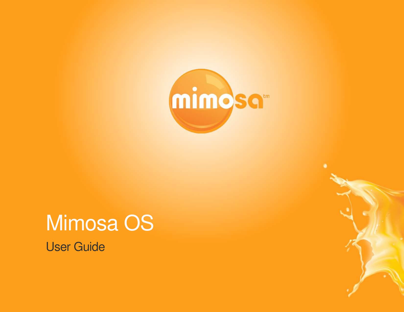 Mimosa OS  User Guide  