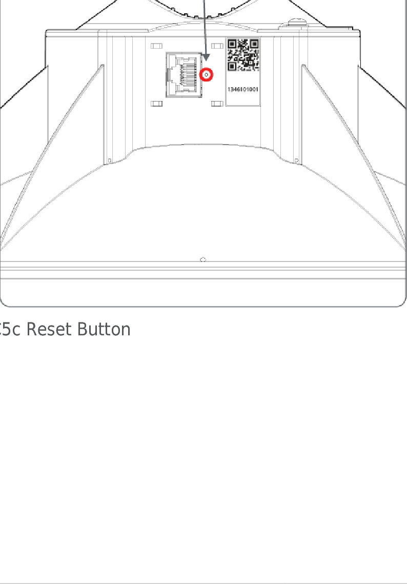 Mimosa Client Help ContentMimosa Clients Reset ProcessCopyright © 2014 Mimosa Page 4C5c Reset Button