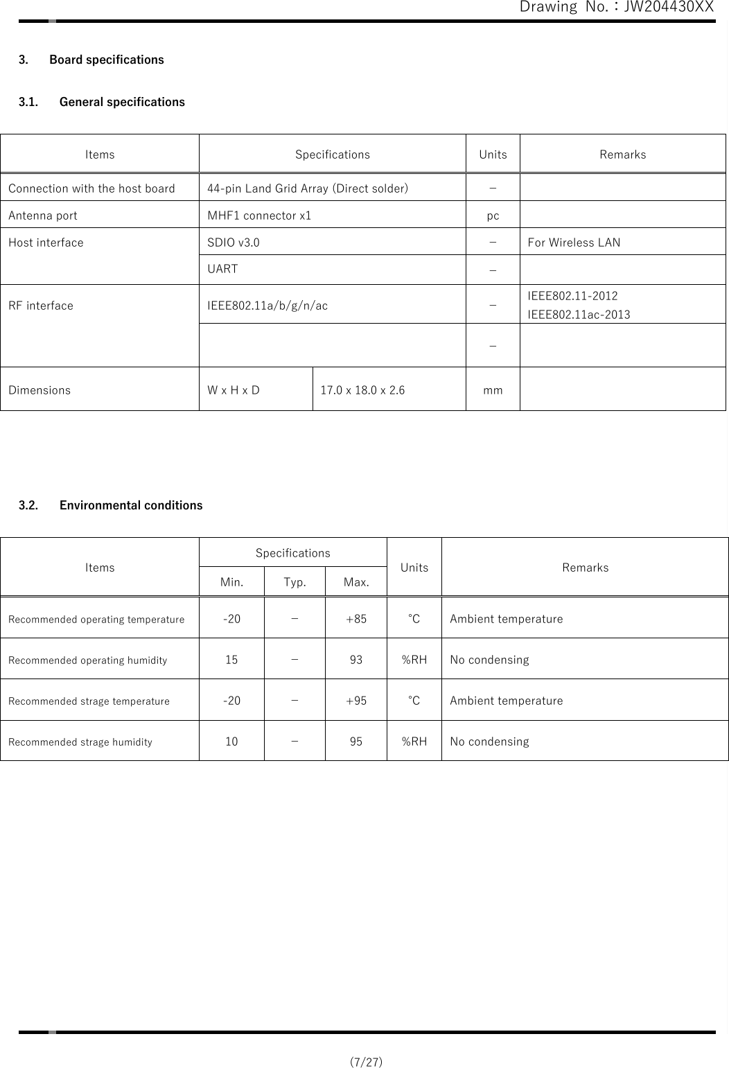 Page 7 of Mindray BIO Medical electronics PMACS Embedded wireless module User Manual silex technology  Inc 