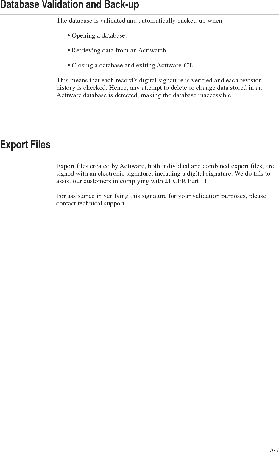 5-8   Clinical Trials