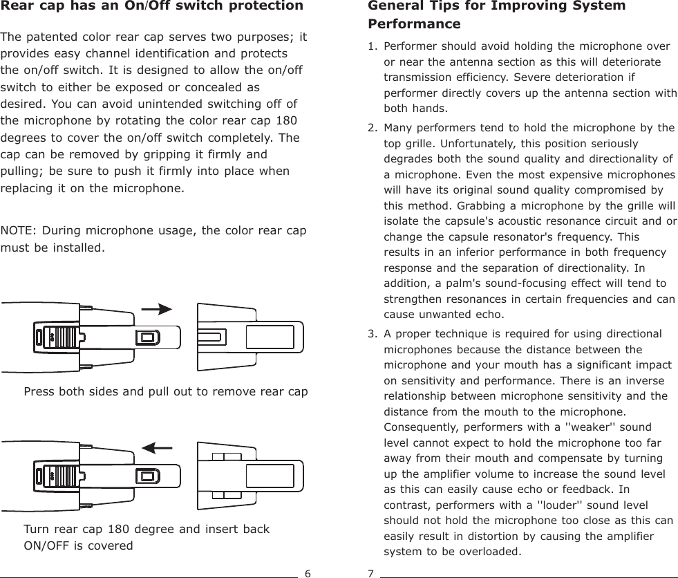 Page 5 of Mipro Electronics Co ACT32HC18 Wireless Microphone User Manual ACT 32HC 30HC 2CE495A x3 201406
