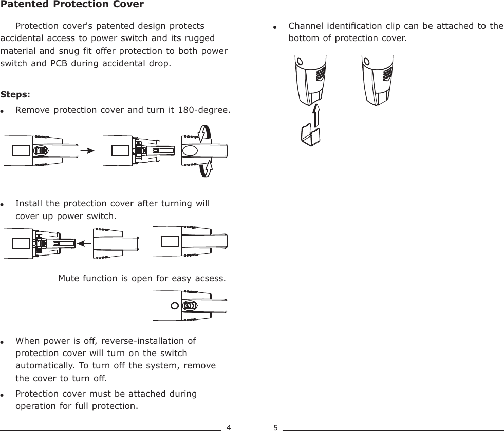 Page 5 of Mipro Electronics Co ACT70HC18 Transmitter User Manual ACT 70H 2CE466C X3 201402