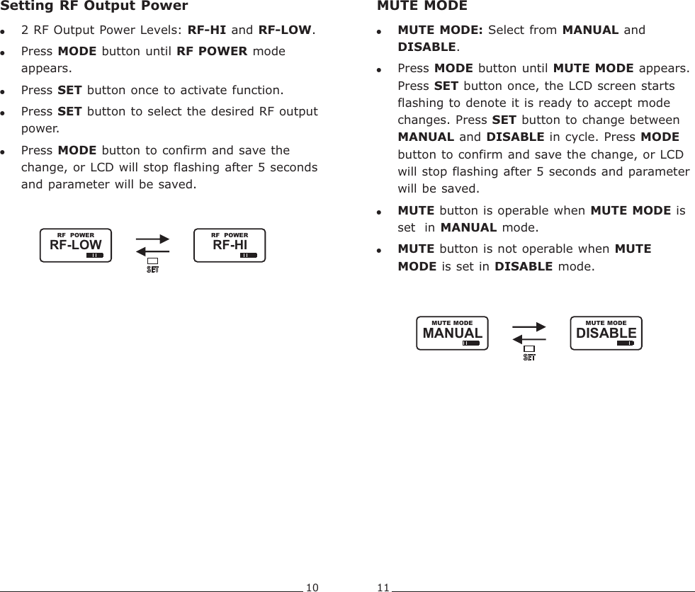 Page 8 of Mipro Electronics Co ACT70HC18 Transmitter User Manual ACT 70H 2CE466C X3 201402