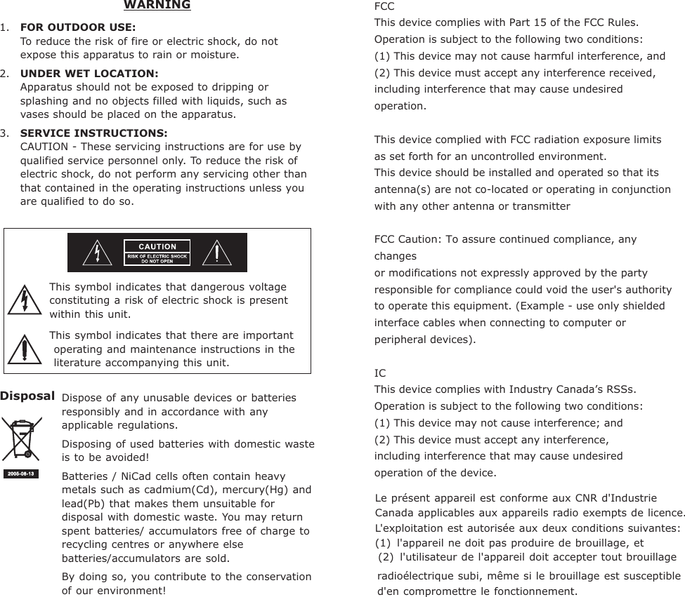 Page 2 of Mipro Electronics Co ACT70TC18 Transmitter User Manual ACT 70TC 2CE513A  201405