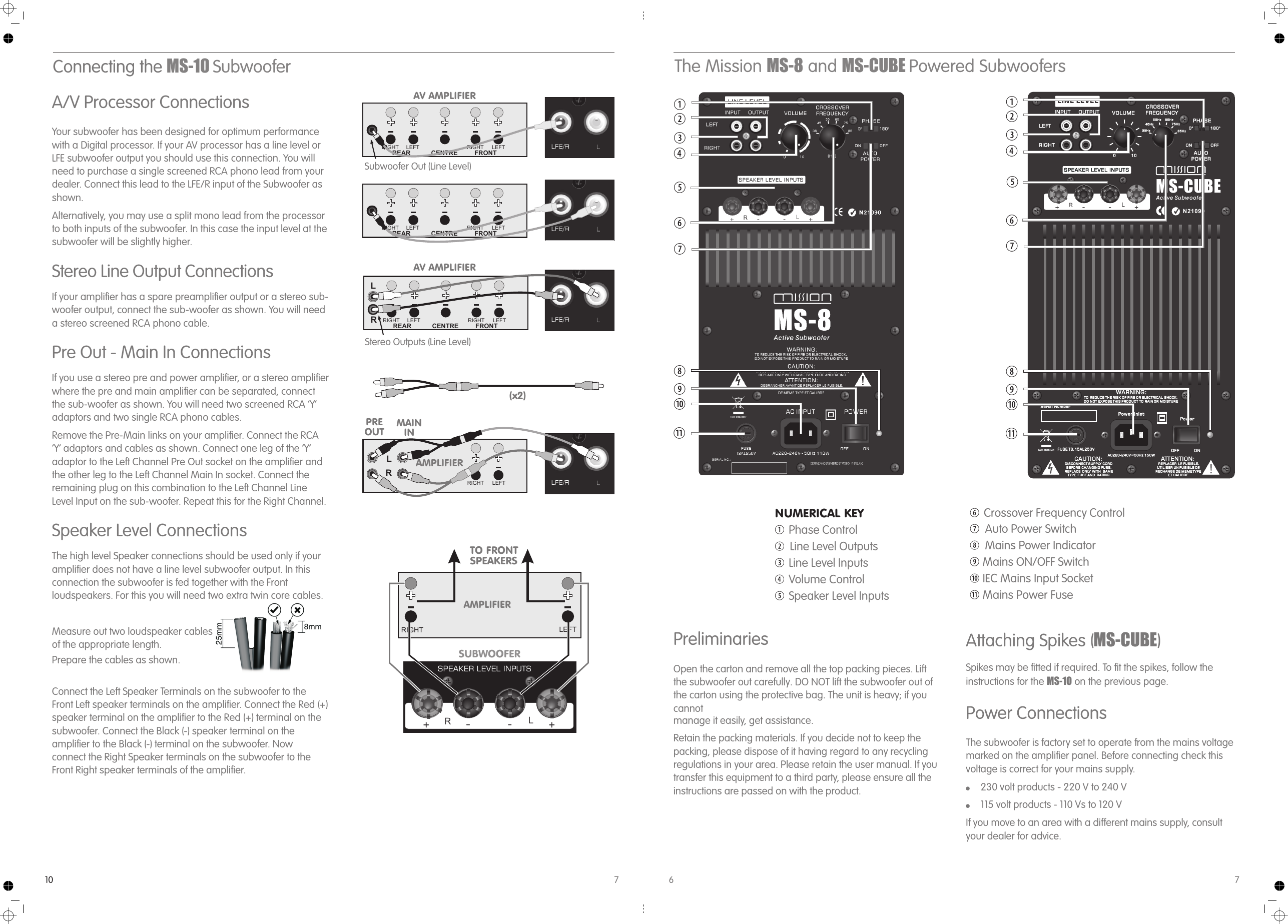 Page 7 of 8 - Mission Mission-Mission-Speaker-Ms-10-Users-Manual- Ms MANUAL V12  Mission-mission-speaker-ms-10-users-manual