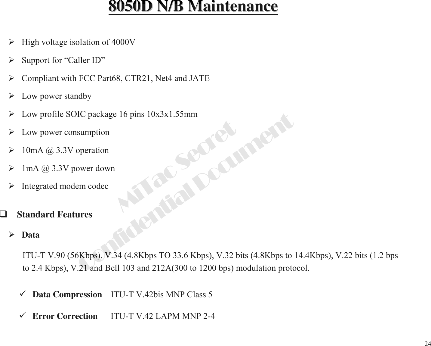 Mitac 8050d Users Manual