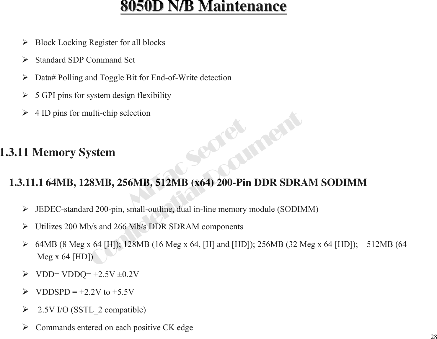 Mitac 8050d Users Manual