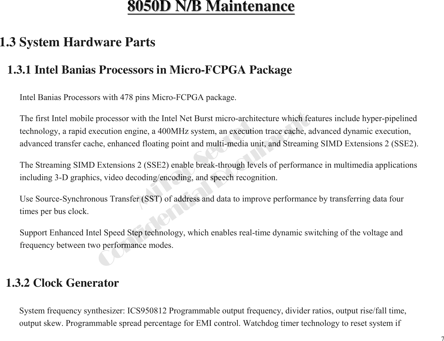 Mitac 8050d Users Manual