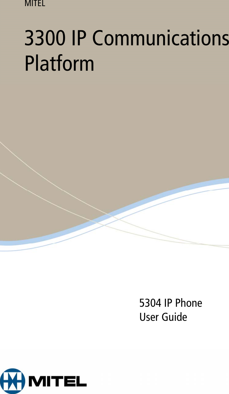 Mitel 5304 Users Manual Networks™ 5212 IP And 5224 Phones