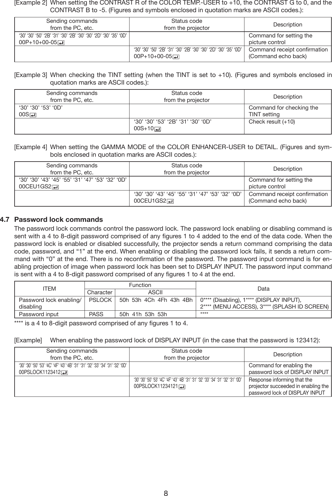 Page 8 of 8 - Mitsubishi-Electronics Mitsubishi-Electronics-Hd8000-Users-Manual- HD8000  Mitsubishi-electronics-hd8000-users-manual