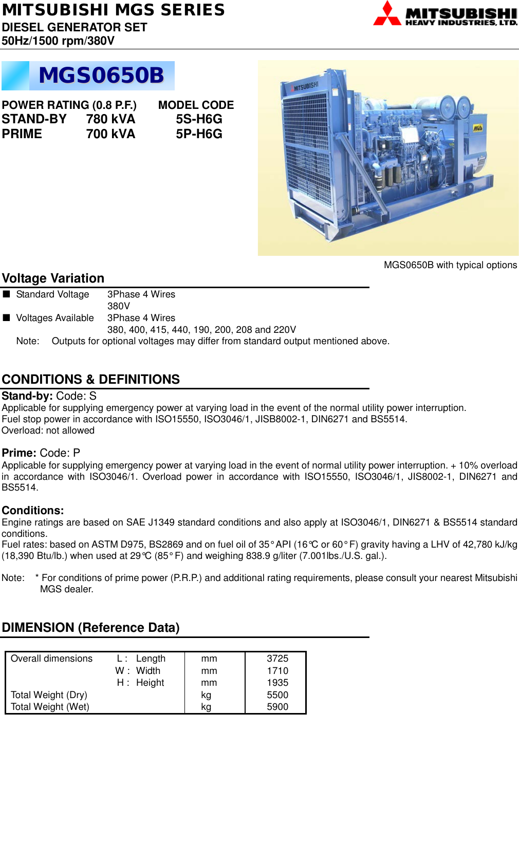 Page 1 of 4 - Mitsubishi MGS0650B MGS SERIES 560 CONTROL PANEL User Manual  To The 1e0a84d3-2b61-46a6-878c-a3c3f9fbe403