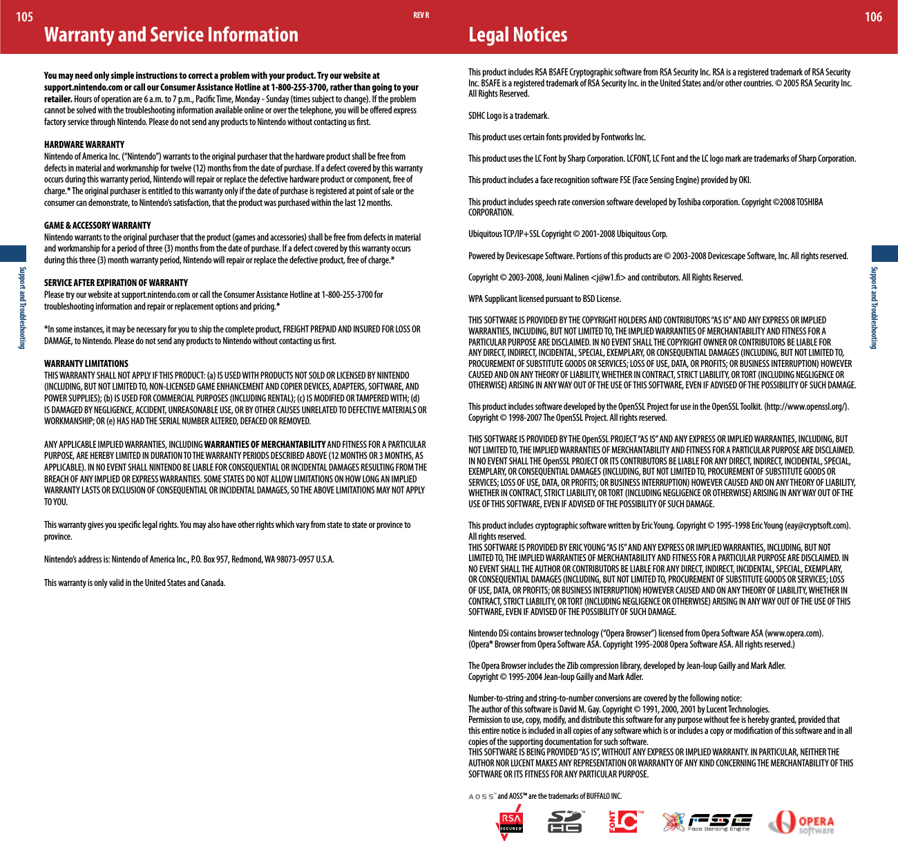Support and Troubleshooting105Support and Troubleshooting106Legal NoticesThis product includes RSA BSAFE Cryptographic software from RSA Security Inc. RSA is a registered trademark of RSA Security Inc. BSAFE is a registered trademark of RSA Security Inc. in the United States and/or other countries. © 2005 RSA Security Inc. All Rights Reserved.SDHC Logo is a trademark.This product uses certain fonts provided by Fontworks Inc.This product uses the LC Font by Sharp Corporation. LCFONT, LC Font and the LC logo mark are trademarks of Sharp Corporation.5IJTQSPEVDUJODMVEFTBGBDFSFDPHOJUJPOTPGUXBSF&apos;4&amp;&apos;BDF4FOTJOH&amp;OHJOFQSPWJEFECZ0,*This product includes speech rate conversion software developed by Toshiba corporation. Copyright ©2008 TOSHIBA CORPORATION.6CJRVJUPVT5$1*144-$PQZSJHIUª6CJRVJUPVT$PSQPowered by Devicescape Software. Portions of this products are © 2003-2008 Devicescape Software, Inc. All rights reserved.Copyright © 2003-2008, Jouni Malinen &lt;j@w1.&gt; and contributors. All Rights Reserved.WPA Supplicant licensed pursuant to BSD License.5)*440&apos;58&quot;3&amp;*41307*%&amp;%#:5)&amp;$01:3*()5)0-%&amp;34&quot;/%$0/53*#65034i&quot;4*4w&quot;/%&quot;/:&amp;913&amp;4403*.1-*&amp;%8&quot;33&quot;/5*&amp;4*/$-6%*/(#65/05-*.*5&amp;%505)&amp;*.1-*&amp;%8&quot;33&quot;/5*&amp;40&apos;.&amp;3$)&quot;/5&quot;#*-*5:&quot;/%&apos;*5/&amp;44&apos;03&quot;1&quot;35*$6-&quot;3163104&amp;&quot;3&amp;%*4$-&quot;*.&amp;%*//0&amp;7&amp;/54)&quot;--5)&amp;$01:3*()508/&amp;303$0/53*#65034#&amp;-*&quot;#-&amp;&apos;03&quot;/:%*3&amp;$5*/%*3&amp;$5*/$*%&amp;/5&quot;-41&amp;$*&quot;-&amp;9&amp;.1-&quot;3:03$0/4&amp;26&amp;/5*&quot;-%&quot;.&quot;(&amp;4*/$-6%*/(#65/05-*.*5&amp;%50130$63&amp;.&amp;/50&apos;46#45*565&amp;(00%4034&amp;37*$&amp;4-0440&apos;64&amp;%&quot;5&quot;03130&apos;*5403#64*/&amp;44*/5&amp;33615*0/)08&amp;7&amp;3$&quot;64&amp;%&quot;/%0/&quot;/:5)&amp;03:0&apos;-*&quot;#*-*5:8)&amp;5)&amp;3*/$0/53&quot;$5453*$5-*&quot;#*-*5:035035*/$-6%*/(/&amp;(-*(&amp;/$&amp;0305)&amp;38*4&amp;&quot;3*4*/(*/&quot;/:8&quot;:0650&apos;5)&amp;64&amp;0&apos;5)*440&apos;58&quot;3&amp;&amp;7&amp;/*&apos;&quot;%7*4&amp;%0&apos;5)&amp;1044*#*-*5:0&apos;46$)%&quot;.&quot;(&amp;5IJTQSPEVDUJODMVEFTTPGUXBSFEFWFMPQFECZUIF0QFO44-1SPKFDUGPSVTFJOUIF0QFO44-5PPMLJUIUUQXXXPQFOTTMPSHCopyright © 1998-2007 The OpenSSL Project. All rights reserved. 5)*440&apos;58&quot;3&amp;*41307*%&amp;%#:5)&amp;0QFO44-130+&amp;$5i&quot;4*4w&quot;/%&quot;/:&amp;913&amp;4403*.1-*&amp;%8&quot;33&quot;/5*&amp;4*/$-6%*/(#65/05-*.*5&amp;%505)&amp;*.1-*&amp;%8&quot;33&quot;/5*&amp;40&apos;.&amp;3$)&quot;/5&quot;#*-*5:&quot;/%&apos;*5/&amp;44&apos;03&quot;1&quot;35*$6-&quot;3163104&amp;&quot;3&amp;%*4$-&quot;*.&amp;%*//0&amp;7&amp;/54)&quot;--5)&amp;0QFO44-130+&amp;$503*54$0/53*#65034#&amp;-*&quot;#-&amp;&apos;03&quot;/:%*3&amp;$5*/%*3&amp;$5*/$*%&amp;/5&quot;-41&amp;$*&quot;-&amp;9&amp;.1-&quot;3:03$0/4&amp;26&amp;/5*&quot;-%&quot;.&quot;(&amp;4*/$-6%*/(#65/05-*.*5&amp;%50130$63&amp;.&amp;/50&apos;46#45*565&amp;(00%4034&amp;37*$&amp;4-0440&apos;64&amp;%&quot;5&quot;03130&apos;*5403#64*/&amp;44*/5&amp;33615*0/)08&amp;7&amp;3$&quot;64&amp;%&quot;/%0/&quot;/:5)&amp;03:0&apos;-*&quot;#*-*5:8)&amp;5)&amp;3*/$0/53&quot;$5453*$5-*&quot;#*-*5:035035*/$-6%*/(/&amp;(-*(&amp;/$&amp;0305)&amp;38*4&amp;&quot;3*4*/(*/&quot;/:8&quot;:0650&apos;5)&amp;64&amp;0&apos;5)*440&apos;58&quot;3&amp;&amp;7&amp;/*&apos;&quot;%7*4&amp;%0&apos;5)&amp;1044*#*-*5:0&apos;46$)%&quot;.&quot;(&amp;5IJTQSPEVDUJODMVEFTDSZQUPHSBQIJDTPGUXBSFXSJUUFOCZ&amp;SJD:PVOH$PQZSJHIUª&amp;SJD:PVOHFBZ!DSZQUTPGUDPNAll rights reserved. 5)*440&apos;58&quot;3&amp;*41307*%&amp;%#:&amp;3*$:06/(i&quot;4*4w&quot;/%&quot;/:&amp;913&amp;4403*.1-*&amp;%8&quot;33&quot;/5*&amp;4*/$-6%*/(#65/05-*.*5&amp;%505)&amp;*.1-*&amp;%8&quot;33&quot;/5*&amp;40&apos;.&amp;3$)&quot;/5&quot;#*-*5:&quot;/%&apos;*5/&amp;44&apos;03&quot;1&quot;35*$6-&quot;3163104&amp;&quot;3&amp;%*4$-&quot;*.&amp;%*//0&amp;7&amp;/54)&quot;--5)&amp;&quot;65)0303$0/53*#65034#&amp;-*&quot;#-&amp;&apos;03&quot;/:%*3&amp;$5*/%*3&amp;$5*/$*%&amp;/5&quot;-41&amp;$*&quot;-&amp;9&amp;.1-&quot;3:03$0/4&amp;26&amp;/5*&quot;-%&quot;.&quot;(&amp;4*/$-6%*/(#65/05-*.*5&amp;%50130$63&amp;.&amp;/50&apos;46#45*565&amp;(00%4034&amp;37*$&amp;4-0440&apos;64&amp;%&quot;5&quot;03130&apos;*5403#64*/&amp;44*/5&amp;33615*0/)08&amp;7&amp;3$&quot;64&amp;%&quot;/%0/&quot;/:5)&amp;03:0&apos;-*&quot;#*-*5:8)&amp;5)&amp;3*/$0/53&quot;$5453*$5-*&quot;#*-*5:035035*/$-6%*/(/&amp;(-*(&amp;/$&amp;0305)&amp;38*4&amp;&quot;3*4*/(*/&quot;/:8&quot;:0650&apos;5)&amp;64&amp;0&apos;5)*440&apos;58&quot;3&amp;&amp;7&amp;/*&apos;&quot;%7*4&amp;%0&apos;5)&amp;1044*#*-*5:0&apos;46$)%&quot;.&quot;(&amp;/JOUFOEP%4JDPOUBJOTCSPXTFSUFDIOPMPHZi0QFSB#SPXTFSwMJDFOTFEGSPN0QFSB4PGUXBSF&quot;4&quot;XXXPQFSBDPN0QFSB¥#SPXTFSGSPN0QFSB4PGUXBSF&quot;4&quot;$PQZSJHIU0QFSB4PGUXBSF&quot;4&quot;&quot;MMSJHIUTSFTFSWFEThe Opera Browser includes the Zlib compression library, developed by Jean-loup Gailly and Mark Adler.  Copyright © 1995-2004 Jean-loup Gailly and Mark Adler.Number-to-string and string-to-number conversions are covered by the following notice:The author of this software is David M. Gay. Copyright © 1991, 2000, 2001 by Lucent Technologies.Permission to use, copy, modify, and distribute this software for any purpose without fee is hereby granted, provided that this entire notice is included in all copies of any software which is or includes a copy or modication of this software and in all copies of the supporting documentation for such software.5)*440&apos;58&quot;3&amp;*4#&amp;*/(1307*%&amp;%i&quot;4*4w8*5)065&quot;/:&amp;913&amp;4403*.1-*&amp;%8&quot;33&quot;/5:*/1&quot;35*$6-&quot;3/&amp;*5)&amp;35)&amp;&quot;65)03/03-6$&amp;/5.&quot;,&amp;4&quot;/:3&amp;13&amp;4&amp;/5&quot;5*0/038&quot;33&quot;/5:0&apos;&quot;/:,*/%$0/$&amp;3/*/(5)&amp;.&amp;3$)&quot;/5&quot;#*-*5:0&apos;5)*440&apos;58&quot;3&amp;03*54&apos;*5/&amp;44&apos;03&quot;/:1&quot;35*$6-&quot;3163104&amp; and AOSS™ are the trademarks of BUFFALO INC.REV RWarranty and Service InformationYou may need only simple instructions to correct a problem with your product. Try our website atsupport.nintendo.com or call our Consumer Assistance Hotline at 1-800-255-3700, rather than going to your retailer.)PVSTPGPQFSBUJPOBSFBNUPQN1BDJöD5JNF.POEBZ4VOEBZUJNFTTVCKFDUUPDIBOHF*GUIFQSPCMFNcannot be solved with the troubleshooting information available online or over the telephone, you will be oered express factory service through Nintendo. Please do not send any products to Nintendo without contacting us rst.HARDWARE WARRANTY/JOUFOEPPG&quot;NFSJDB*ODi/JOUFOEPwXBSSBOUTUPUIFPSJHJOBMQVSDIBTFSUIBUUIFIBSEXBSFQSPEVDUTIBMMCFGSFFGSPNEFGFDUTJONBUFSJBMBOEXPSLNBOTIJQGPSUXFMWFNPOUITGSPNUIFEBUFPGQVSDIBTF*GBEFGFDUDPWFSFECZUIJTXBSSBOUZoccurs during this warranty period, Nintendo will repair or replace the defective hardware product or component, free of DIBSHF5IFPSJHJOBMQVSDIBTFSJTFOUJUMFEUPUIJTXBSSBOUZPOMZJGUIFEBUFPGQVSDIBTFJTSFHJTUFSFEBUQPJOUPGTBMFPSUIFDPOTVNFSDBOEFNPOTUSBUFUP/JOUFOEPTTBUJTGBDUJPOUIBUUIFQSPEVDUXBTQVSDIBTFEXJUIJOUIFMBTUNPOUIT GAME &amp; ACCESSORY WARRANTY/JOUFOEPXBSSBOUTUPUIFPSJHJOBMQVSDIBTFSUIBUUIFQSPEVDUHBNFTBOEBDDFTTPSJFTTIBMMCFGSFFGSPNEFGFDUTJONBUFSJBMBOEXPSLNBOTIJQGPSBQFSJPEPGUISFFNPOUITGSPNUIFEBUFPGQVSDIBTF*GBEFGFDUDPWFSFECZUIJTXBSSBOUZPDDVSTEVSJOHUIJTUISFFNPOUIXBSSBOUZQFSJPE/JOUFOEPXJMMSFQBJSPSSFQMBDFUIFEFGFDUJWFQSPEVDUGSFFPGDIBSHFSERVICE AFTER EXPIRATION OF WARRANTYPlease try our website at support.nintendo.com or call the Consumer Assistance Hotline at 1-800-255-3700 for USPVCMFTIPPUJOHJOGPSNBUJPOBOESFQBJSPSSFQMBDFNFOUPQUJPOTBOEQSJDJOH*OTPNFJOTUBODFTJUNBZCFOFDFTTBSZGPSZPVUPTIJQUIFDPNQMFUFQSPEVDU&apos;3&amp;*()513&amp;1&quot;*%&quot;/%*/463&amp;%&apos;03-04403DAMAGE, to Nintendo. Please do not send any products to Nintendo without contacting us rst.WARRANTY LIMITATIONS5)*48&quot;33&quot;/5:4)&quot;--/05&quot;11-:*&apos;5)*4130%6$5B*464&amp;%8*5)130%6$54/0540-%03-*$&amp;/4&amp;%#:/*/5&amp;/%0*/$-6%*/(#65/05-*.*5&amp;%50/0/-*$&amp;/4&amp;%(&quot;.&amp;&amp;/)&quot;/$&amp;.&amp;/5&quot;/%$01*&amp;3%&amp;7*$&amp;4&quot;%&quot;15&amp;3440&apos;58&quot;3&amp;&quot;/%108&amp;34611-*&amp;4C*464&amp;%&apos;03$0..&amp;3$*&quot;-163104&amp;4*/$-6%*/(3&amp;/5&quot;-D*4.0%*&apos;*&amp;%035&quot;.1&amp;3&amp;%8*5)E*4%&quot;.&quot;(&amp;%#:/&amp;(-*(&amp;/$&amp;&quot;$$*%&amp;/56/3&amp;&quot;40/&quot;#-&amp;64&amp;03#:05)&amp;3$&quot;64&amp;46/3&amp;-&quot;5&amp;%50%&amp;&apos;&amp;$5*7&amp;.&quot;5&amp;3*&quot;-403803,.&quot;/4)*103F)&quot;4)&quot;%5)&amp;4&amp;3*&quot;-/6.#&amp;3&quot;-5&amp;3&amp;%%&amp;&apos;&quot;$&amp;%033&amp;.07&amp;%&quot;/:&quot;11-*$&quot;#-&amp;*.1-*&amp;%8&quot;33&quot;/5*&amp;4*/$-6%*/(WARRANTIES OF MERCHANTABILITY AND FITNESS FOR A PARTICULAR 163104&amp;&quot;3&amp;)&amp;3&amp;#:-*.*5&amp;%*/%63&quot;5*0/505)&amp;8&quot;33&quot;/5:1&amp;3*0%4%&amp;4$3*#&amp;%&quot;#07&amp;.0/5)403.0/5)4&quot;4&quot;11-*$&quot;#-&amp;*//0&amp;7&amp;/54)&quot;--/*/5&amp;/%0#&amp;-*&quot;#-&amp;&apos;03$0/4&amp;26&amp;/5*&quot;-03*/$*%&amp;/5&quot;-%&quot;.&quot;(&amp;43&amp;46-5*/(&apos;30.5)&amp;#3&amp;&quot;$)0&apos;&quot;/:*.1-*&amp;%03&amp;913&amp;448&quot;33&quot;/5*&amp;440.&amp;45&quot;5&amp;4%0/05&quot;--08-*.*5&quot;5*0/40/)08-0/(&quot;/*.1-*&amp;%8&quot;33&quot;/5:-&quot;45403&amp;9$-64*0/0&apos;$0/4&amp;26&amp;/5*&quot;-03*/$*%&amp;/5&quot;-%&quot;.&quot;(&amp;4405)&amp;&quot;#07&amp;-*.*5&quot;5*0/4.&quot;:/05&quot;11-:50:065IJTXBSSBOUZHJWFTZPVTQFDJöDMFHBMSJHIUT:PVNBZBMTPIBWFPUIFSSJHIUTXIJDIWBSZGSPNTUBUFUPTUBUFPSQSPWJODFUPprovince./JOUFOEPTBEESFTTJT/JOUFOEPPG&quot;NFSJDB*OD10#PY3FENPOE8&quot;64&quot;This warranty is only valid in the United States and Canada.