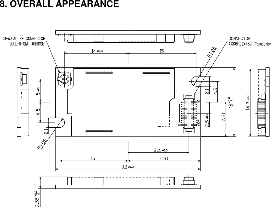 8. OVERALL APPEARANCE