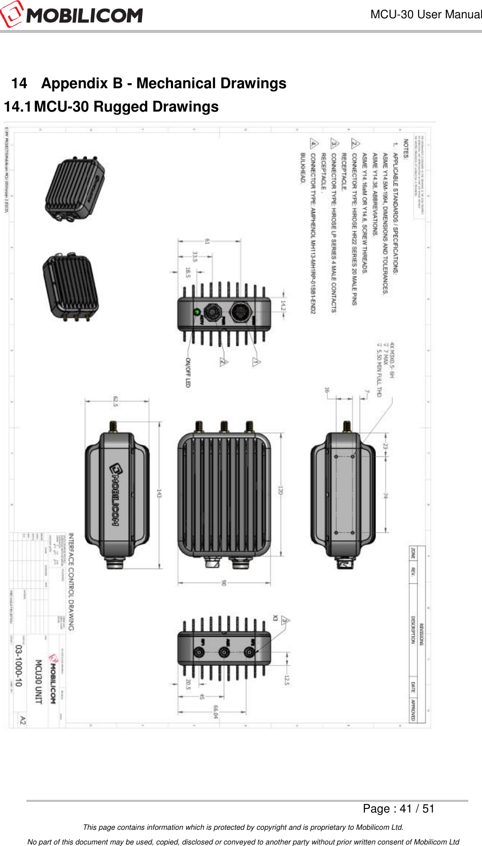 Page 41 of Mobilicom MCU-30L Communication unit used for security, robotics, surveillance User Manual Mobilicom s