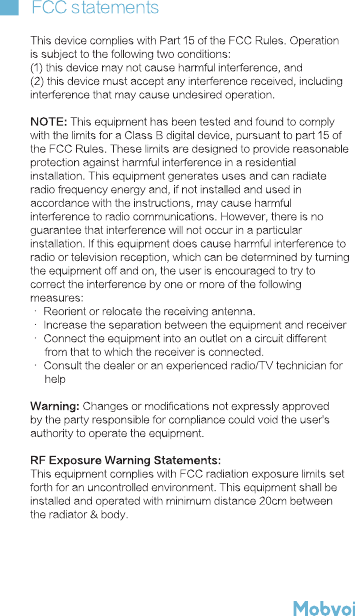 Page 3 of Mobvoi Information Technology MSS110 Smart WiFi Plug Mini User Manual               US QIG180213