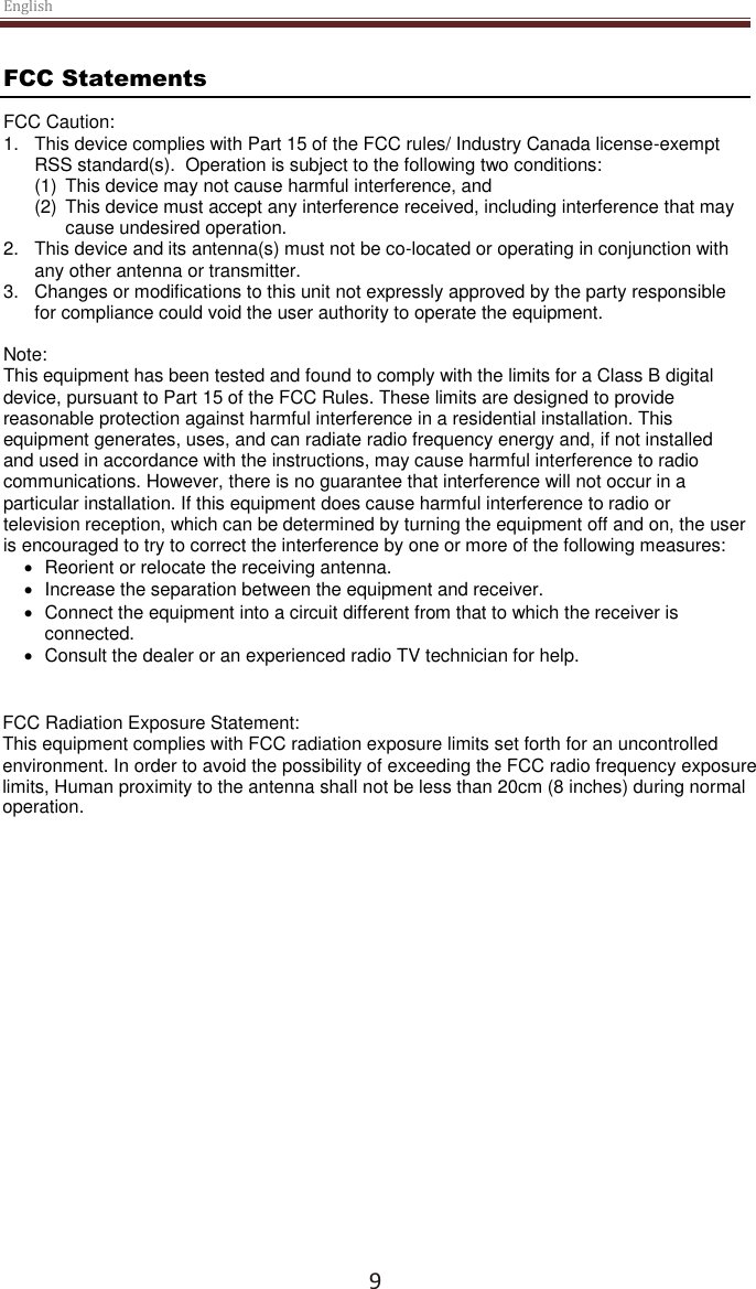 Page 9 of Modern Concepts CR6033A Otto Turntable User Manual 