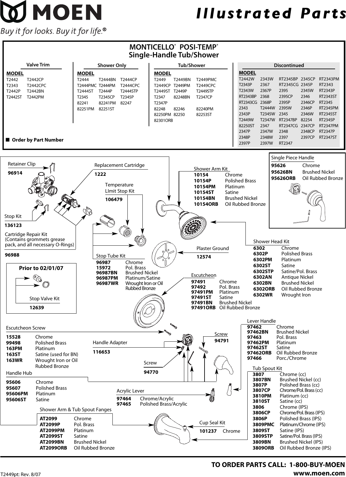 Page 1 of 1 - Moen Moen-82248Bn-Users-Manual- T2449pt  Moen-82248bn-users-manual