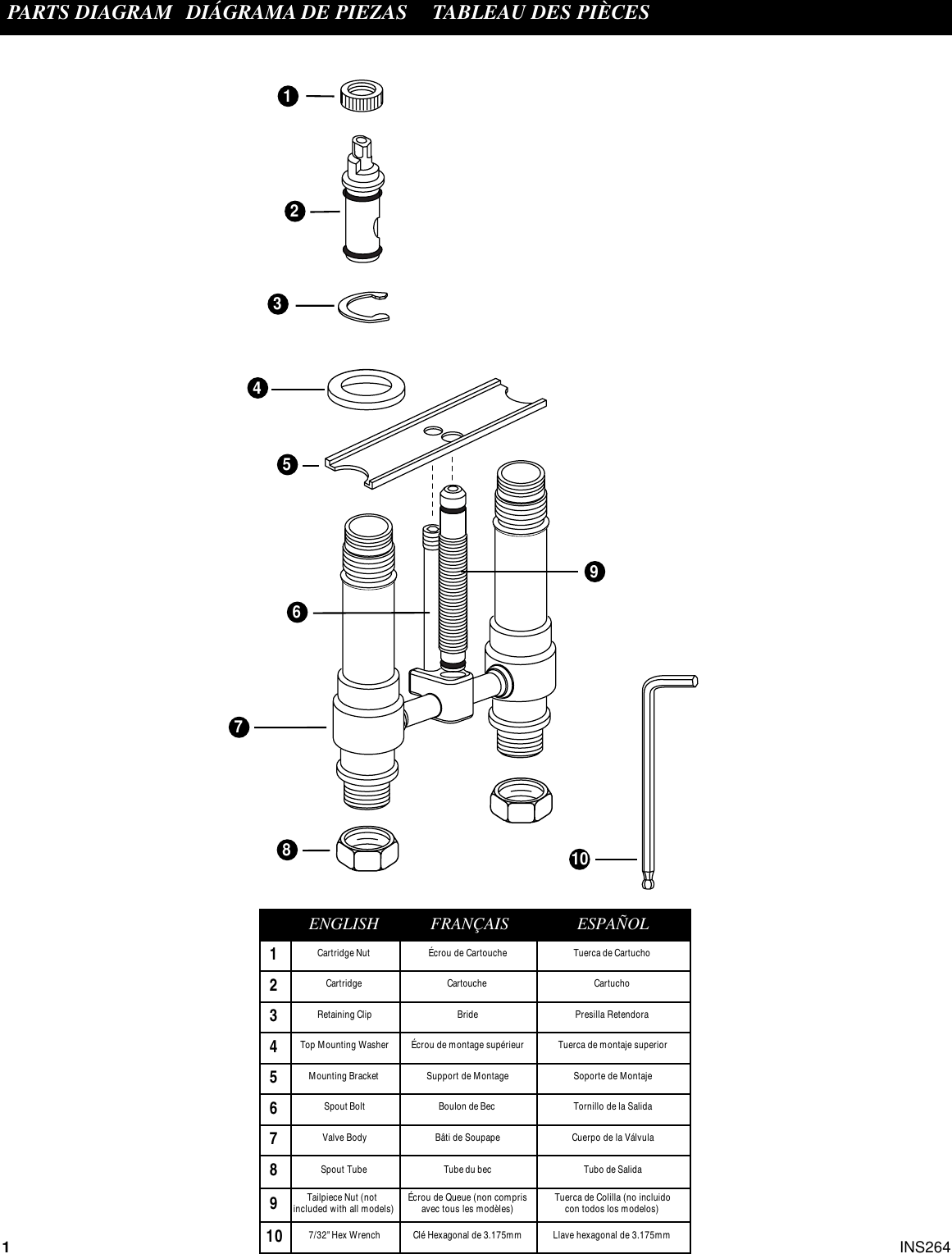 Page 2 of 8 - Moen Moen-9300-Users-Manual- INS264  Moen-9300-users-manual