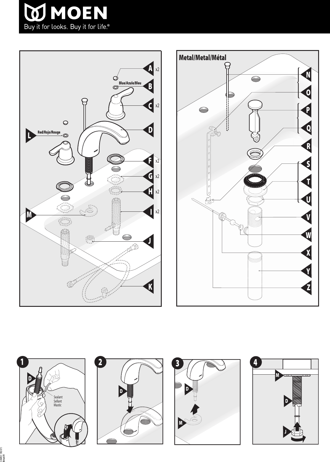 Page 2 of 6 - Moen Moen-Moen-Plumbing-Product-4945-Users-Manual- SPEC  Moen-moen-plumbing-product-4945-users-manual