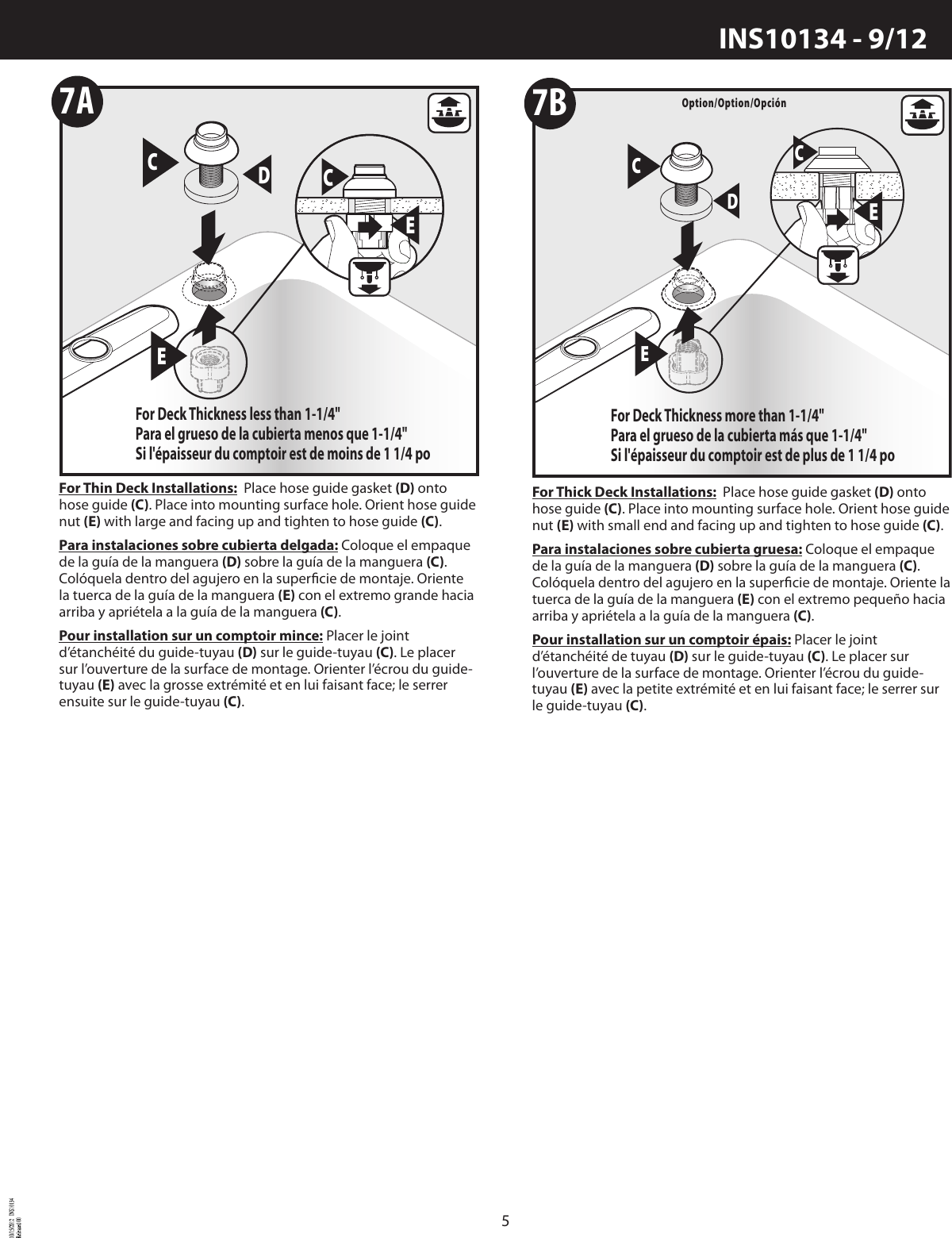 Page 5 of 8 - Moen Moen-Moen-Plumbing-Product-Ins10134-9-Users-Manual-  Moen-moen-plumbing-product-ins10134-9-users-manual