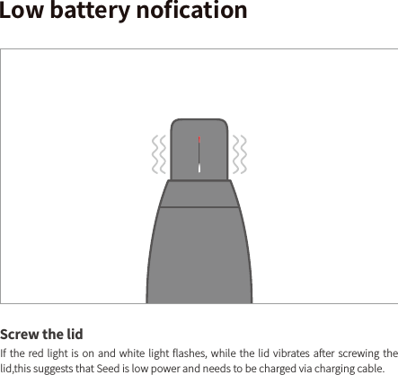 -PXCBUUFSZOPGJDBUJPO4DSFXUIFMJE*GUIF SFEMJHIUJT POBOE XIJUFMJHIU GMBTIFTXIJMF UIFMJE WJCSBUFTBGUFS TDSFXJOHUIFMJEUIJTTVHHFTUTUIBU4FFEJTMPXQPXFSBOEOFFETUPCFDIBSHFEWJBDIBSHJOHDBCMF