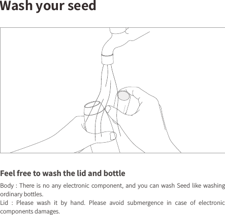 8BTIZPVSTFFE'FFMGSFFUPXBTIUIFMJEBOECPUUMF#PEZ  5IFSF JT OP BOZ FMFDUSPOJD DPNQPOFOU BOE ZPV DBO XBTI 4FFE MJLF XBTIJOHPSEJOBSZCPUUMFT-JE  1MFBTF XBTI JU CZ IBOE 1MFBTF BWPJE TVCNFSHFODF JO DBTF PG FMFDUSPOJDDPNQPOFOUTEBNBHFT