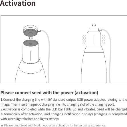 "DUJWBUJPO1MFBTFDPOOFDUTFFEXJUIUIFQPXFSBDUJWBUJPO$POOFDUUIFDIBSHJOH MJOFXJUI7TUBOEBSEPVUQVU64#QPXFSBEBQUFSSFGFSJOHUP UIFJNBHF5IFOJOTFSUNBHOFUJDDIBSHJOHMJOFJOUPDIBSHJOHTMPUPGUIFDIBSHJOHQPSU"DUJWBUJPO JTDPNQMFUFEXIUO UIF -&amp;%CBSMJHIUTVQ BOE WJCSBUFT4FFEXJMMCFDIBSHFEBVUPNBUJDBMMZBGUFS BDUJWBUJPOBOEDIBSHJOH OPUJGJDBUJPO EJTQMBZT DIBSHJOH JTDPNQMFUFEXJUIHSFFOMJHIUGMBTIFTBOEMJHIUTTUFBEZϹ1MFBTFCJOE4FFEXJUI.PJLJU"QQBGUFSBDUJWBUJPOGPSCFUUFSVTJOHFYQFSJFODF