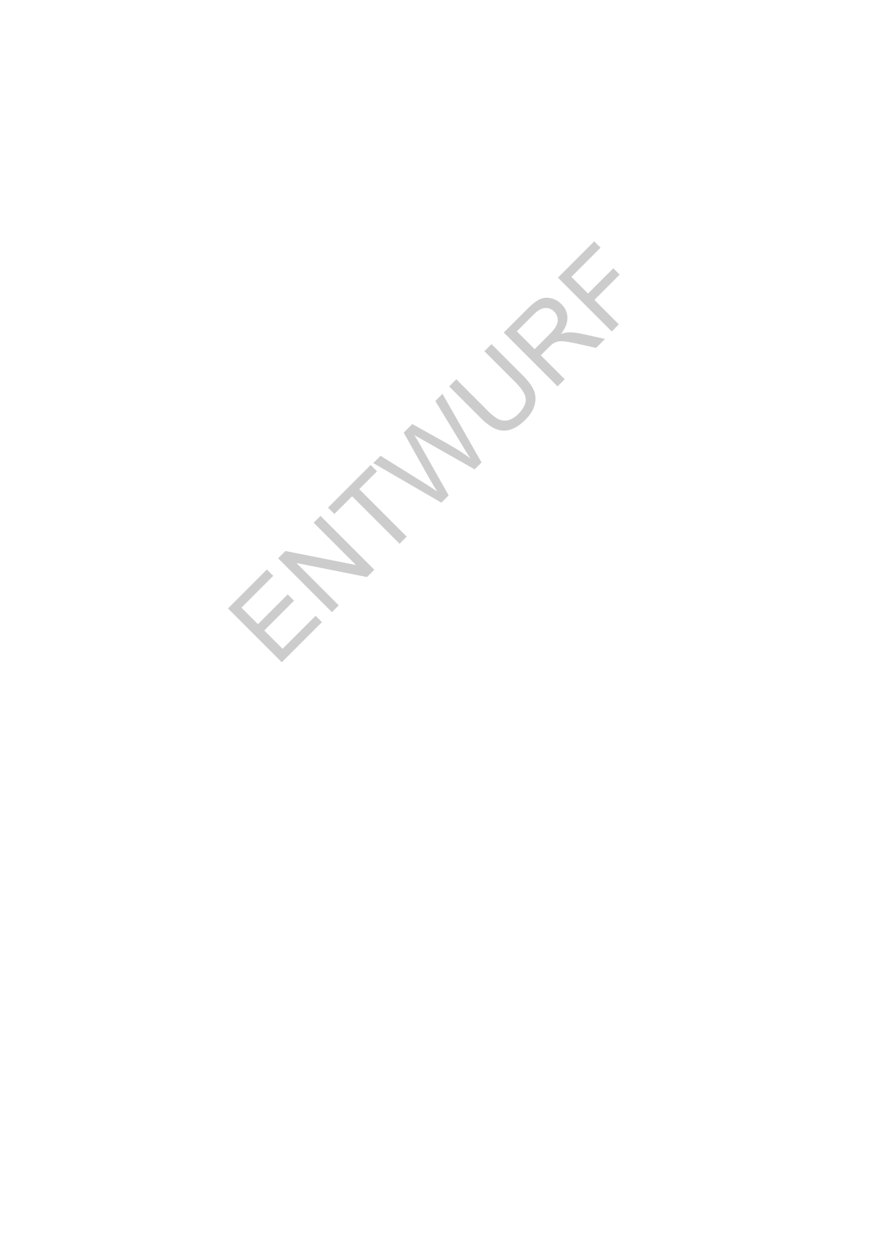 ENTWURF