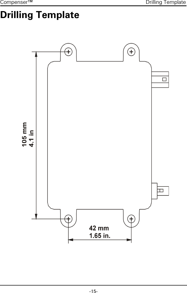 -15-Compenser&trade; Drilling TemplateDrilling Template