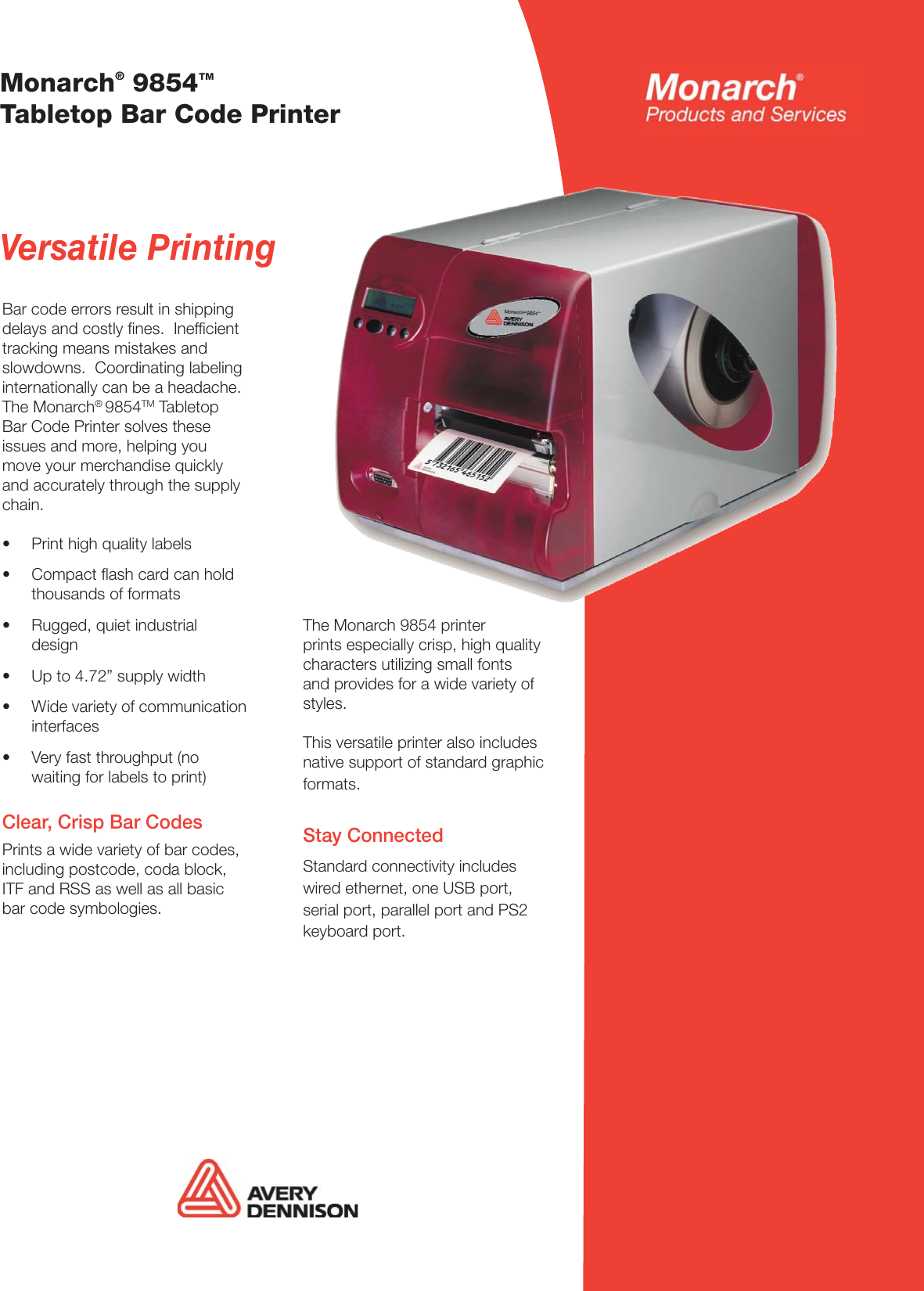 Monarch 9854 Users Manual