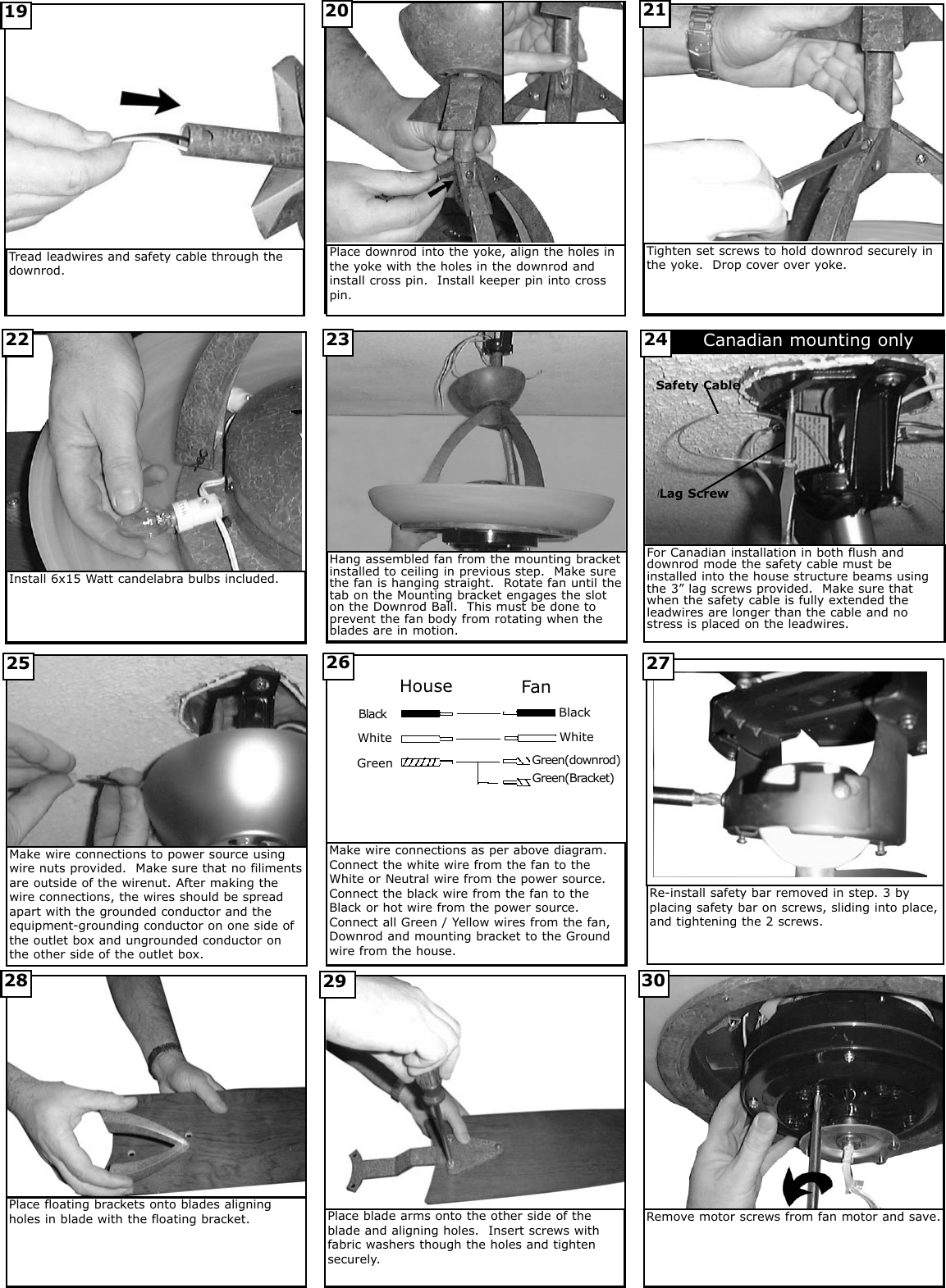 Page 4 of 6 - Monte-Carlo-Fan-Company Monte-Carlo-Fan-Company-5Ahr60-Users-Manual-  Monte-carlo-fan-company-5ahr60-users-manual