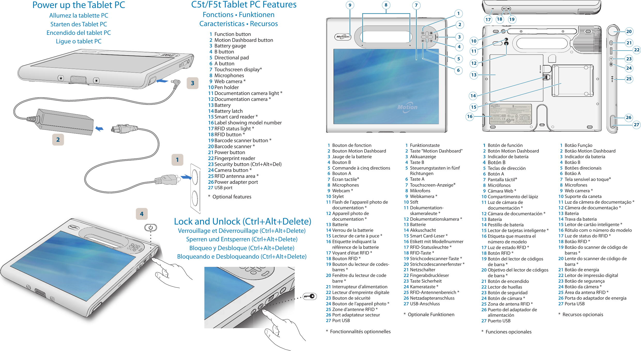Page 2 of 2 - Motion-Computing Motion-Computing-C5T-Quick-Setup-Guide- C5t And F5t Motion® Tablet PCs Quick Setup Guide  Motion-computing-c5t-quick-setup-guide