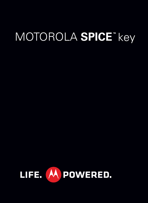 MOTOROLA SPICETM key