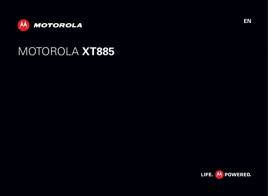 ENMOTOROLA XT8852012.03.16 FCC