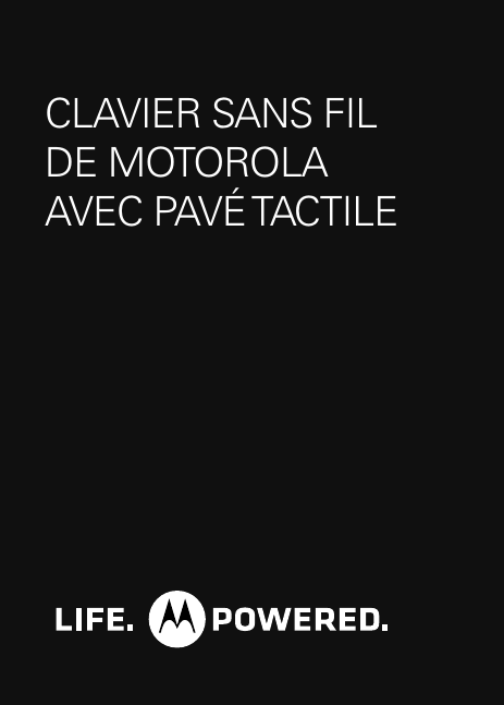 CLAVIER SANS FILDE MOTOROLAAVEC PAVÉ TACTILE