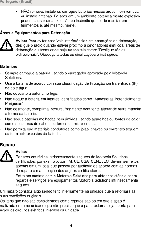 Page 12 of Motorola Solutions 89FT4948 2-Way Portable Radio User Manual SAFE   EFFICIENT OP OF MOT RDS