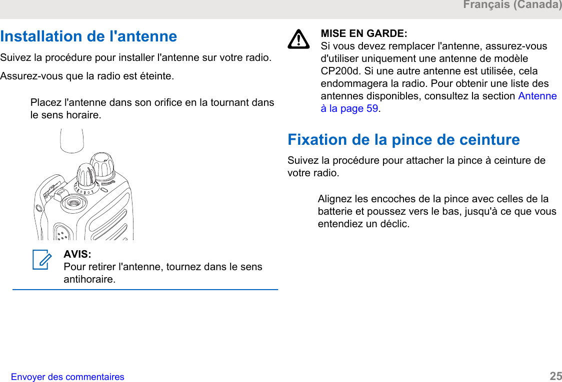 Page 85 of Motorola Solutions 89FT4948 2-Way Portable Radio User Manual Users Guide