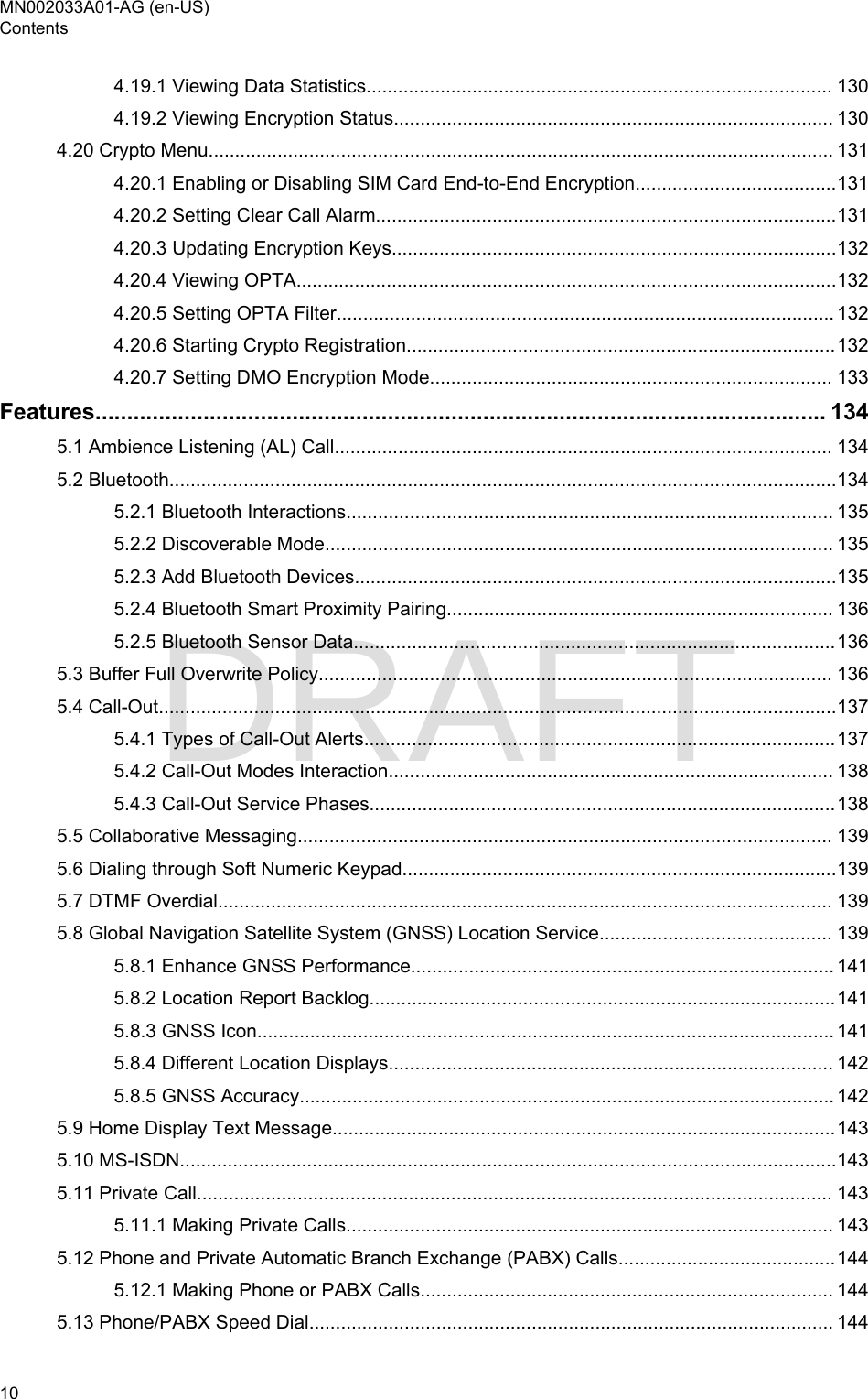Page 10 of Motorola Solutions 89FT5877 2-way Portable Radio with BT and BLE User Manual MTP8500Ex  Feature User Guide