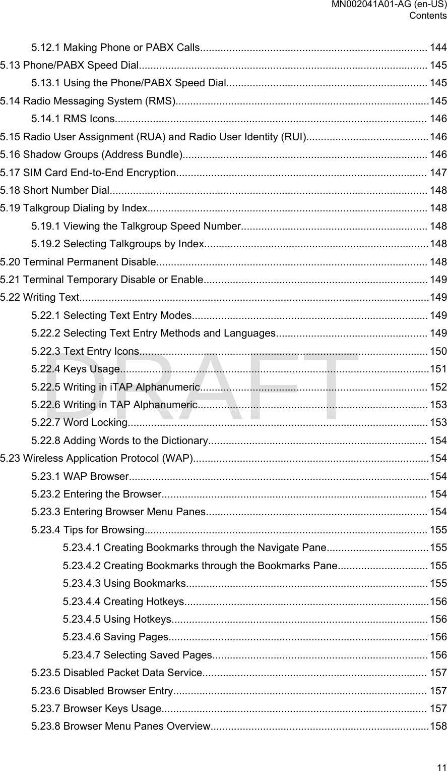 Page 11 of Motorola Solutions 89FT5877 2-way Portable Radio with BT and BLE User Manual MTP8550Ex  Feature User Guide