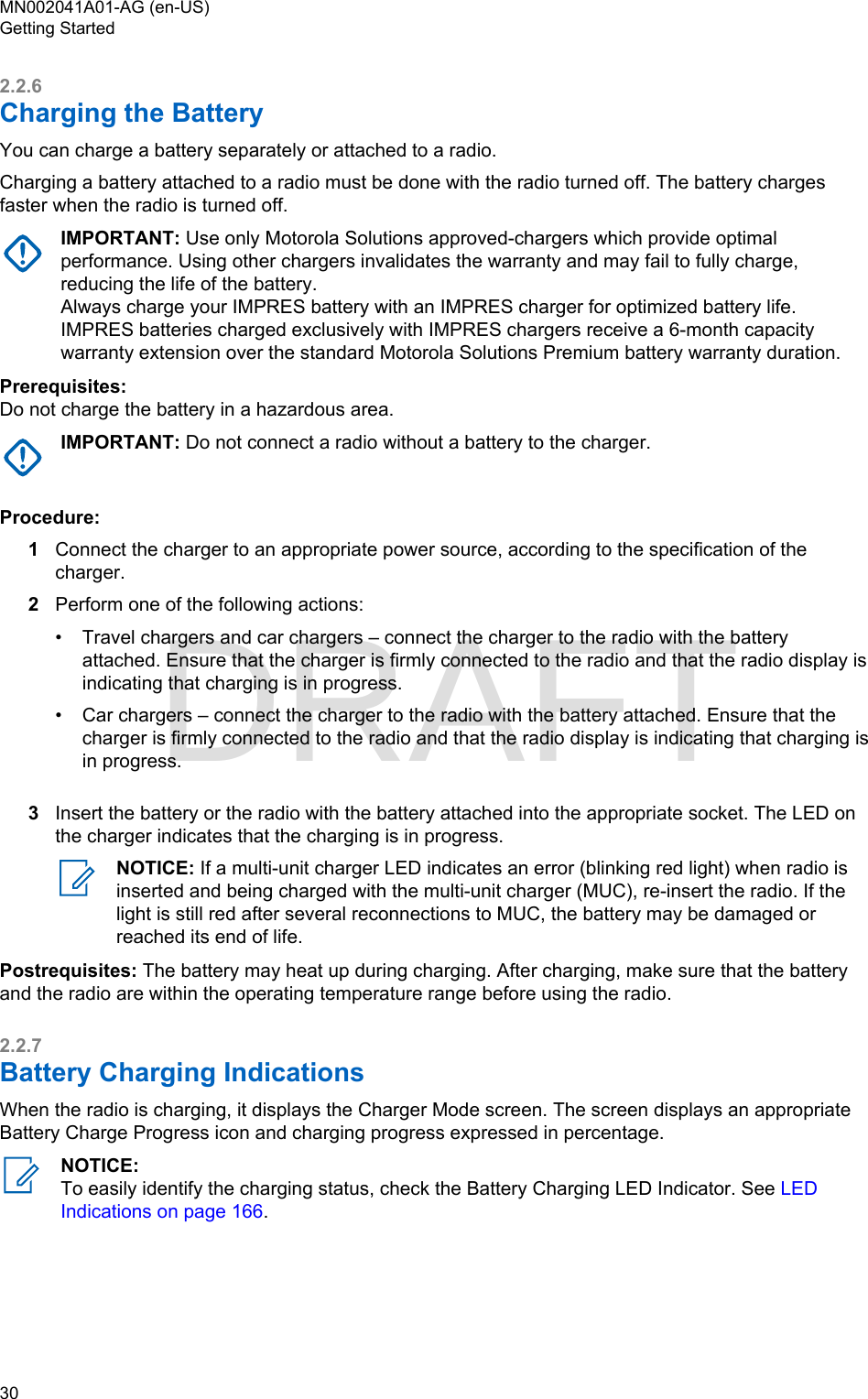 Page 30 of Motorola Solutions 89FT5877 2-way Portable Radio with BT and BLE User Manual MTP8550Ex  Feature User Guide