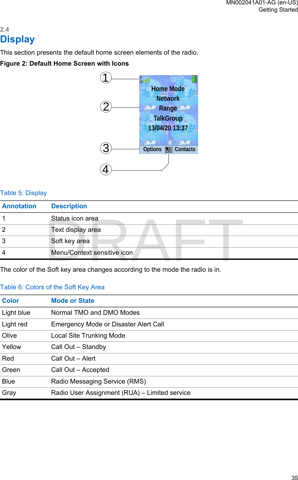 Page 35 of Motorola Solutions 89FT5877 2-way Portable Radio with BT and BLE User Manual MTP8550Ex  Feature User Guide