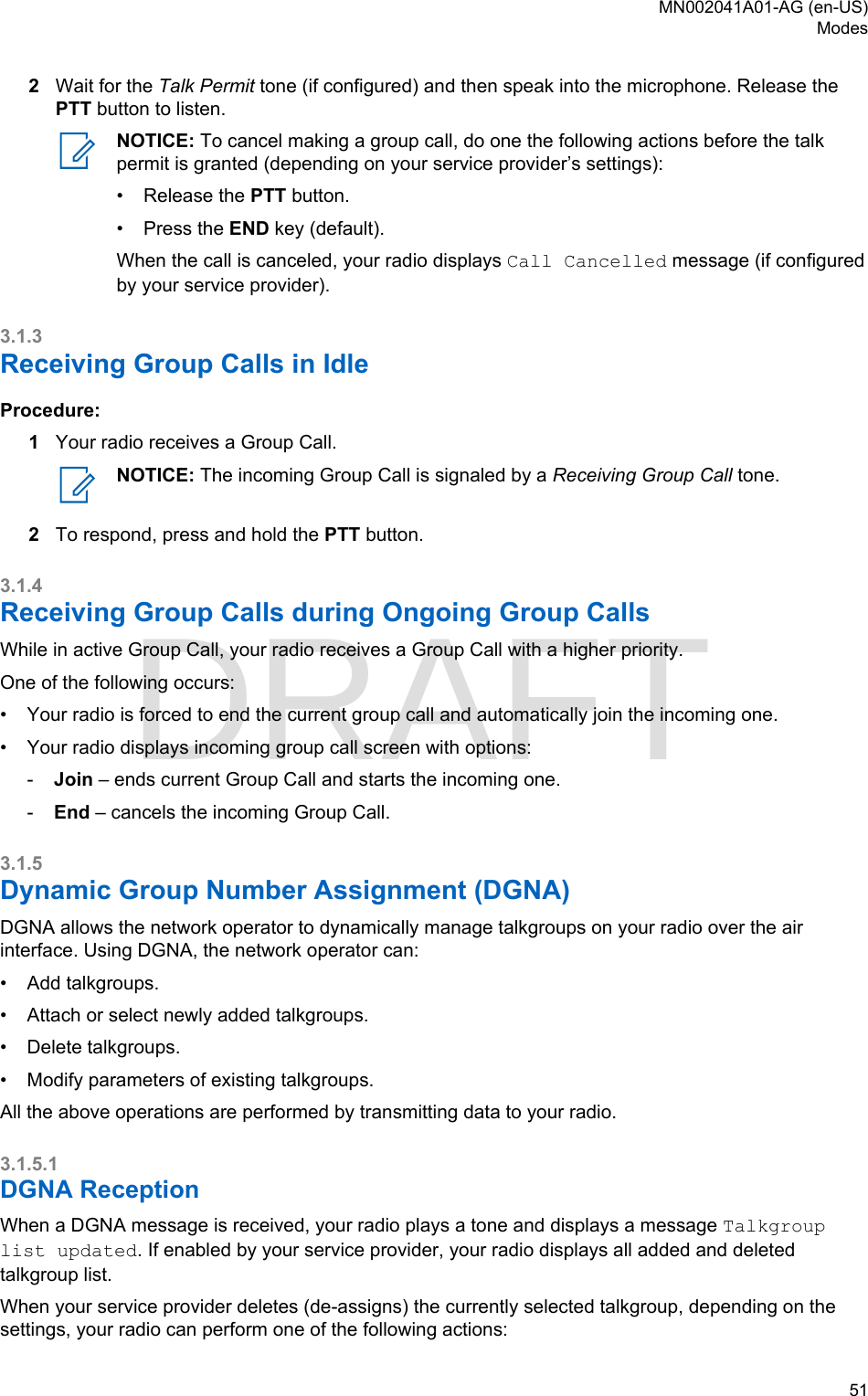 Page 51 of Motorola Solutions 89FT5877 2-way Portable Radio with BT and BLE User Manual MTP8550Ex  Feature User Guide