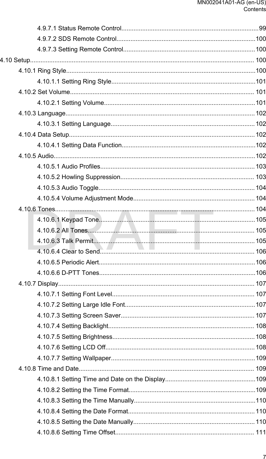 Page 7 of Motorola Solutions 89FT5877 2-way Portable Radio with BT and BLE User Manual MTP8550Ex  Feature User Guide