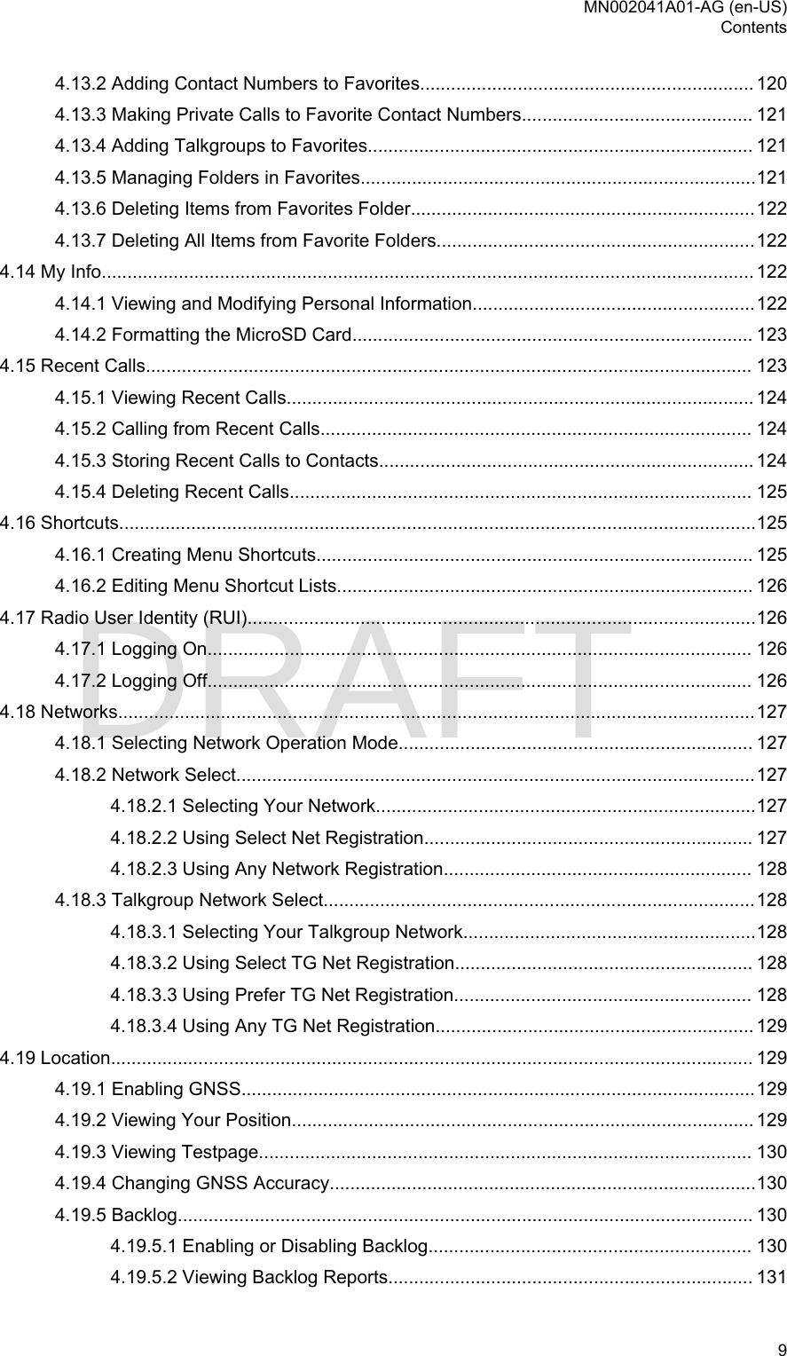 Page 9 of Motorola Solutions 89FT5877 2-way Portable Radio with BT and BLE User Manual MTP8550Ex  Feature User Guide