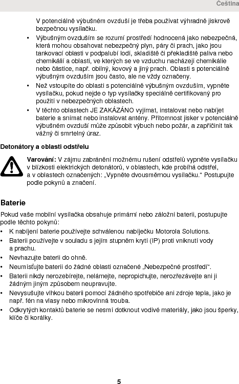 Page 21 of Motorola Solutions 92FT7102 Ultra Portable LTE Infrastructure User Manual Safety booklet